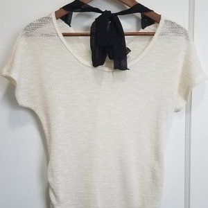 Lavish Maternity cream blouse